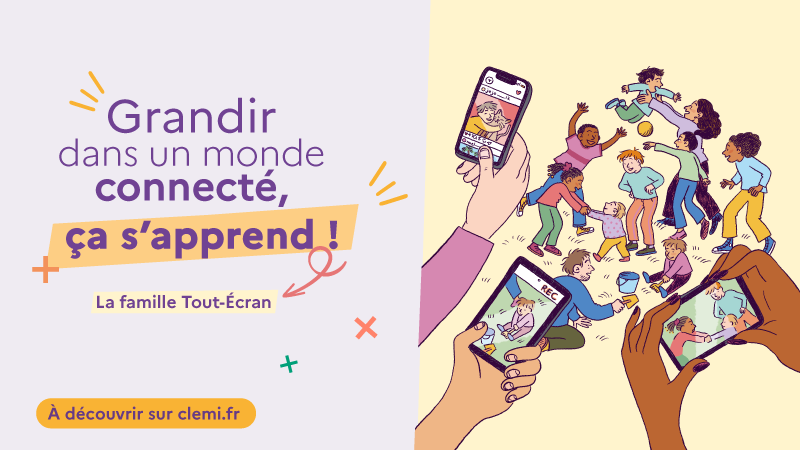 Couverture du guide Grandir dans un monde connecté, ça s’apprend !