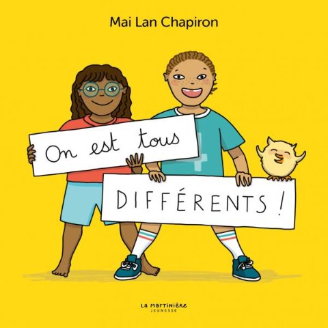 Couverture de l’album On est tous différents ! de Mai Lan Chapiron